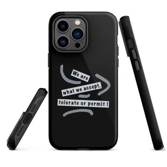 Tough Case for iPhone® (Reflections / Questions collection)