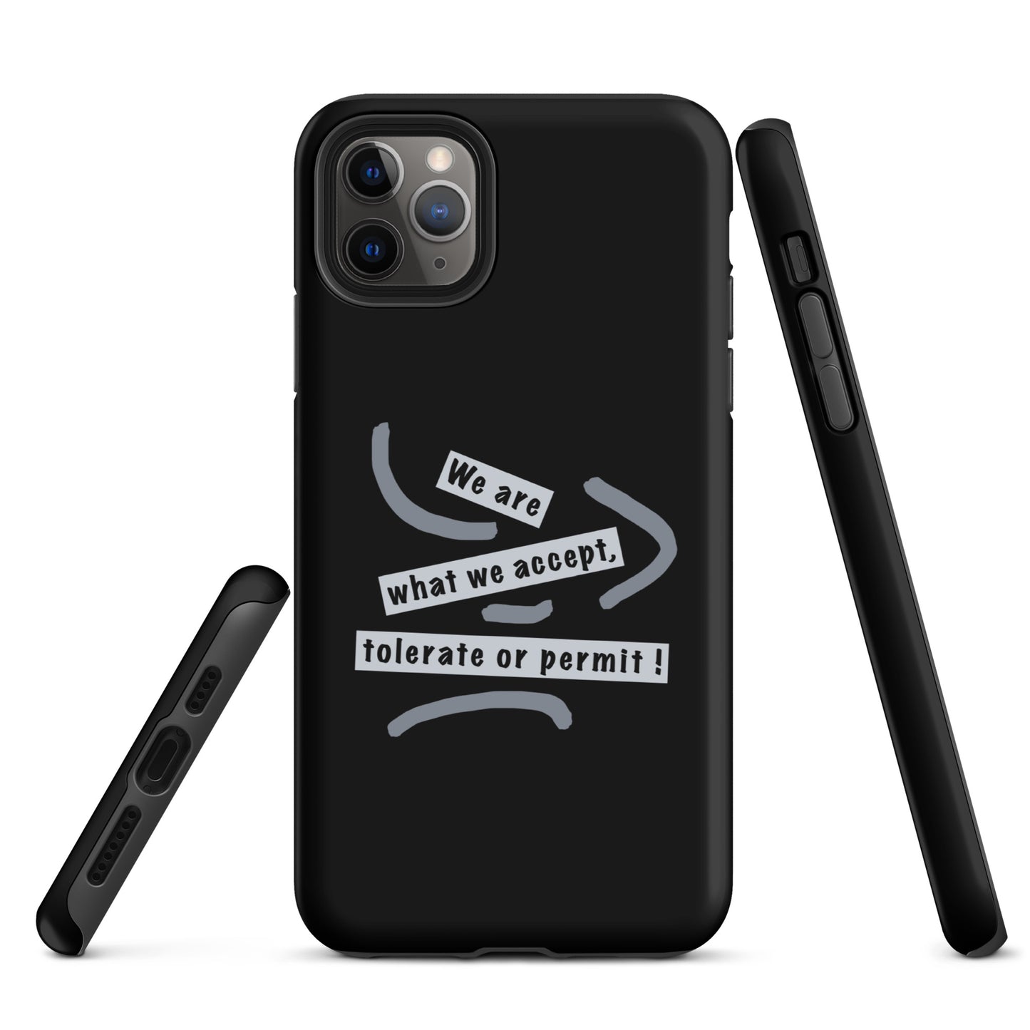 Tough Case for iPhone® (Reflections / Questions collection)