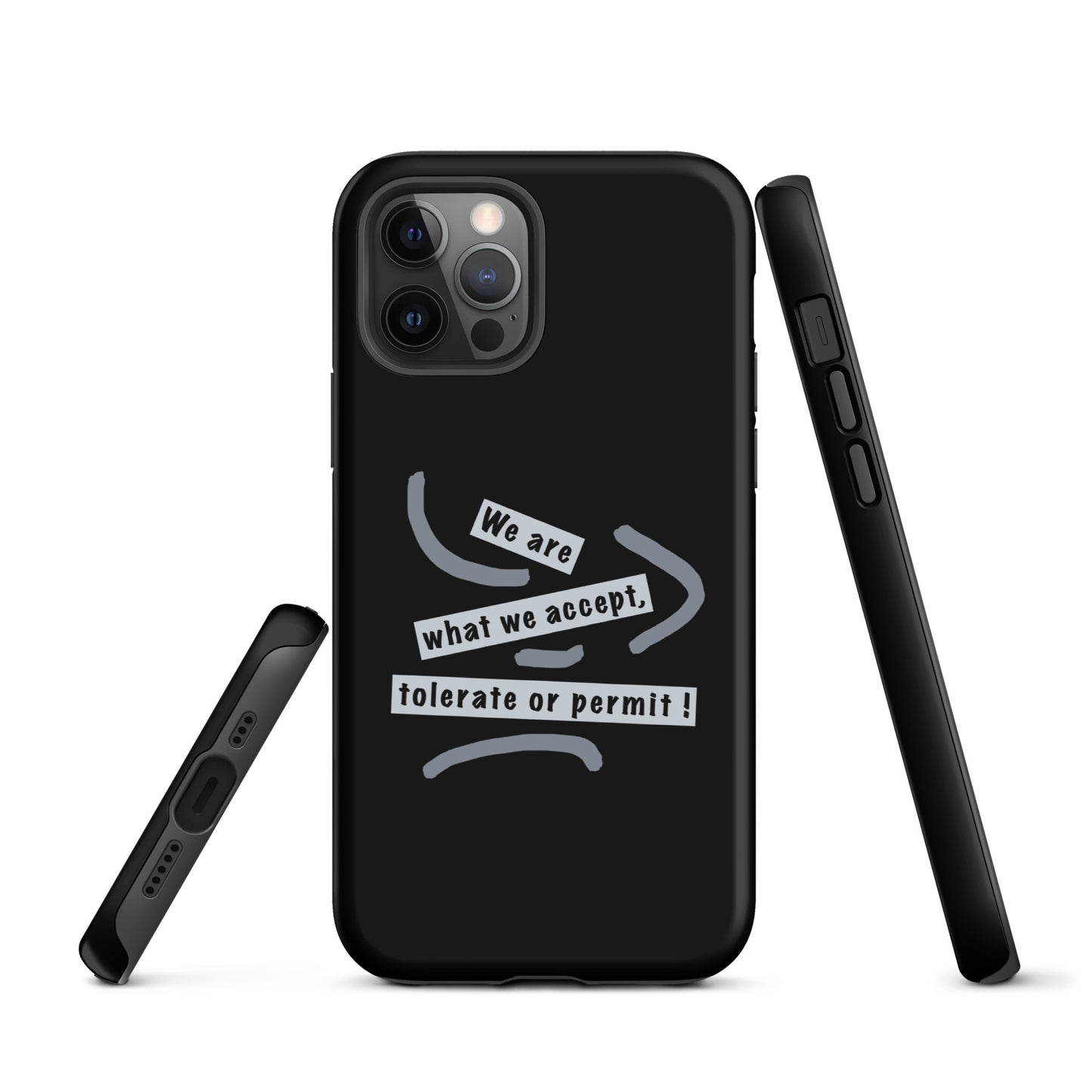 Tough Case for iPhone® (Reflections / Questions collection)