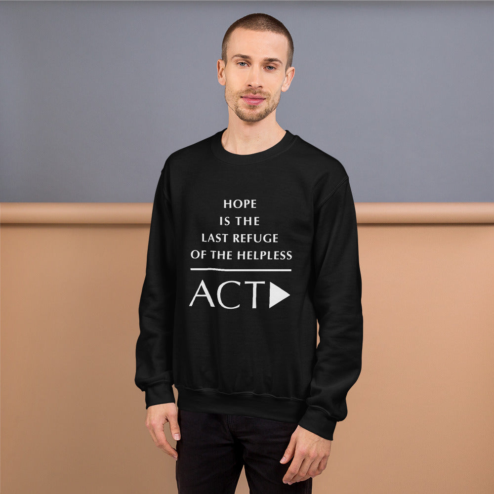 Unisex Sweatshirt (Reflections / Questions collection)