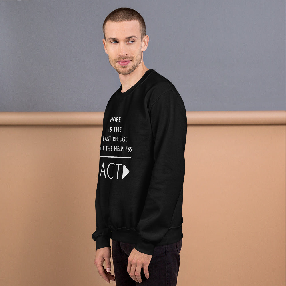 Unisex Sweatshirt (Reflections / Questions collection)