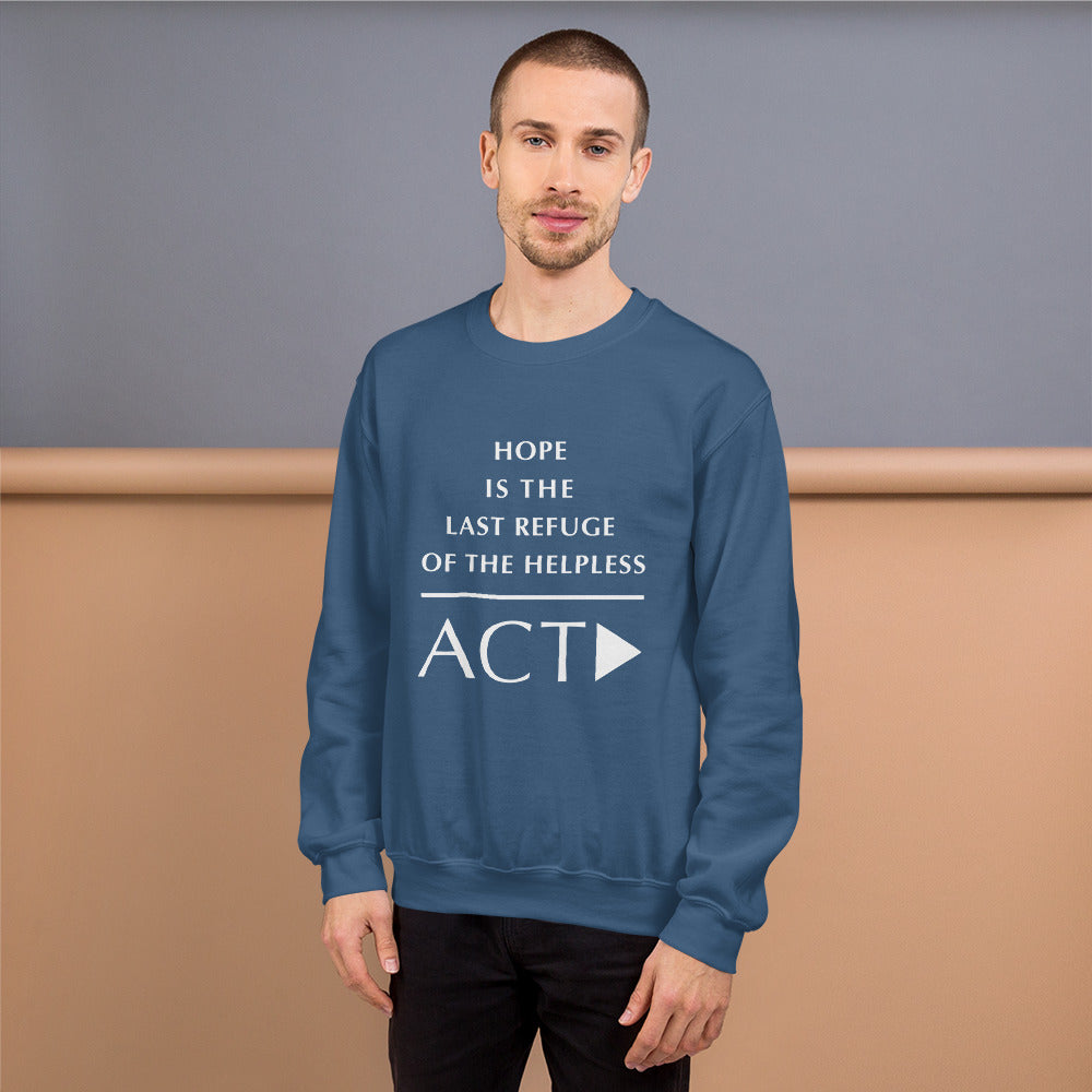 Unisex Sweatshirt (Reflections / Questions collection)