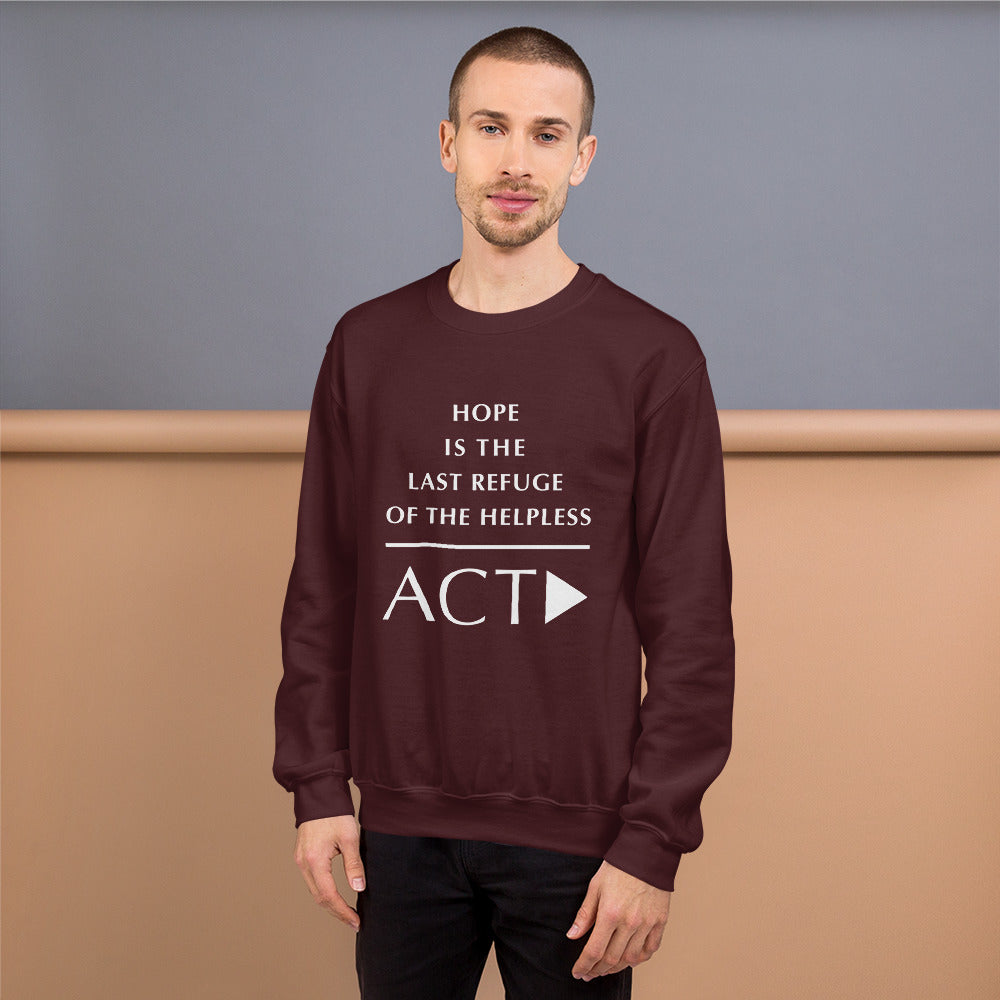 Unisex Sweatshirt (Reflections / Questions collection)