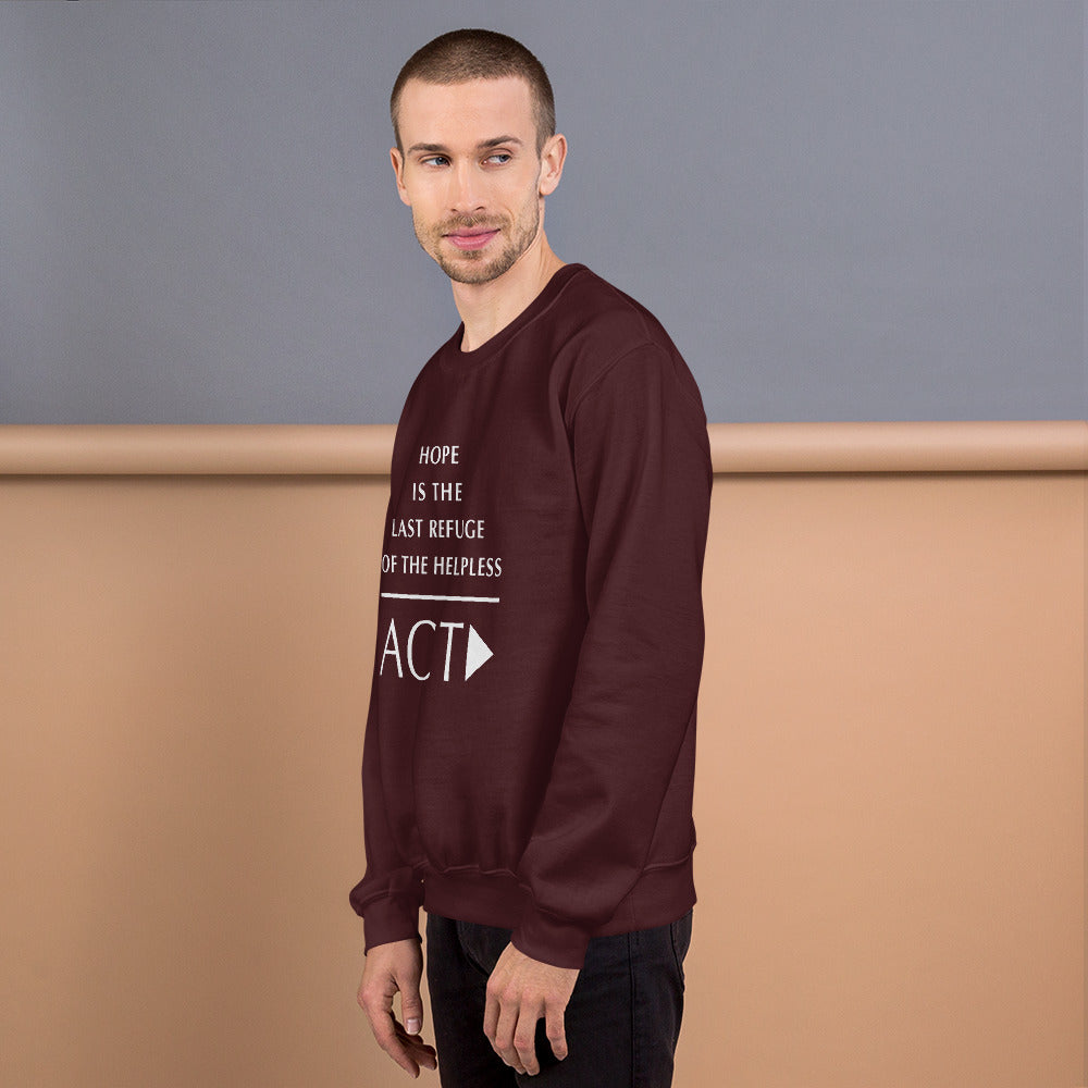 Unisex Sweatshirt (Reflections / Questions collection)