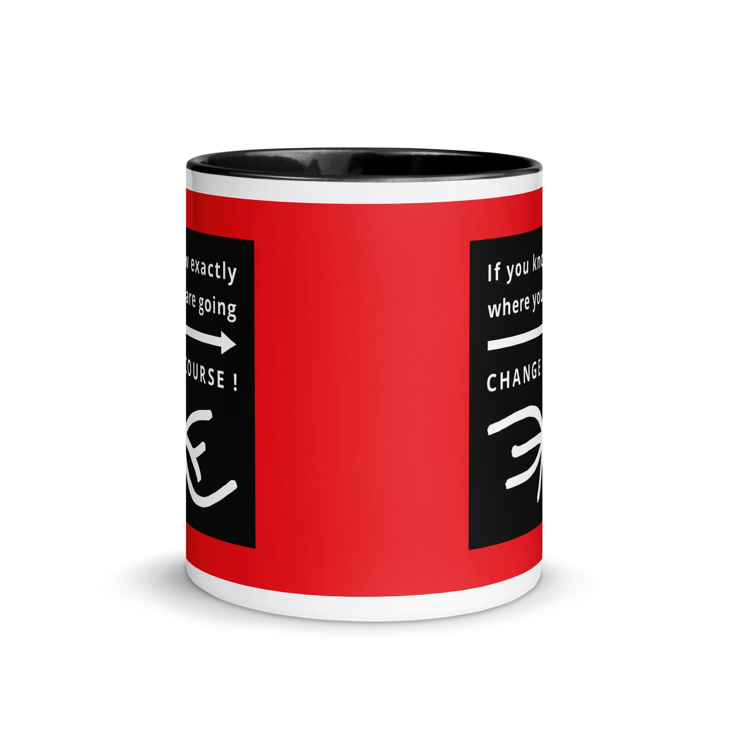 Mug with Color Inside (Reflections / Questions collection)