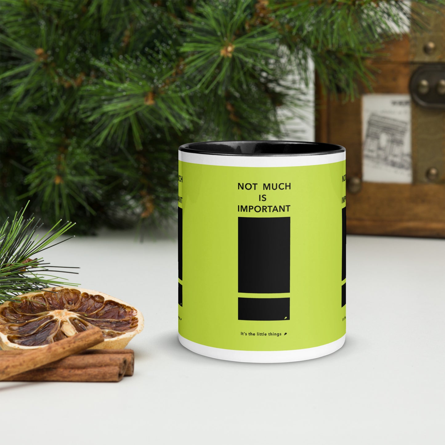 Mug with Color Inside (Reflections / Questions collection)