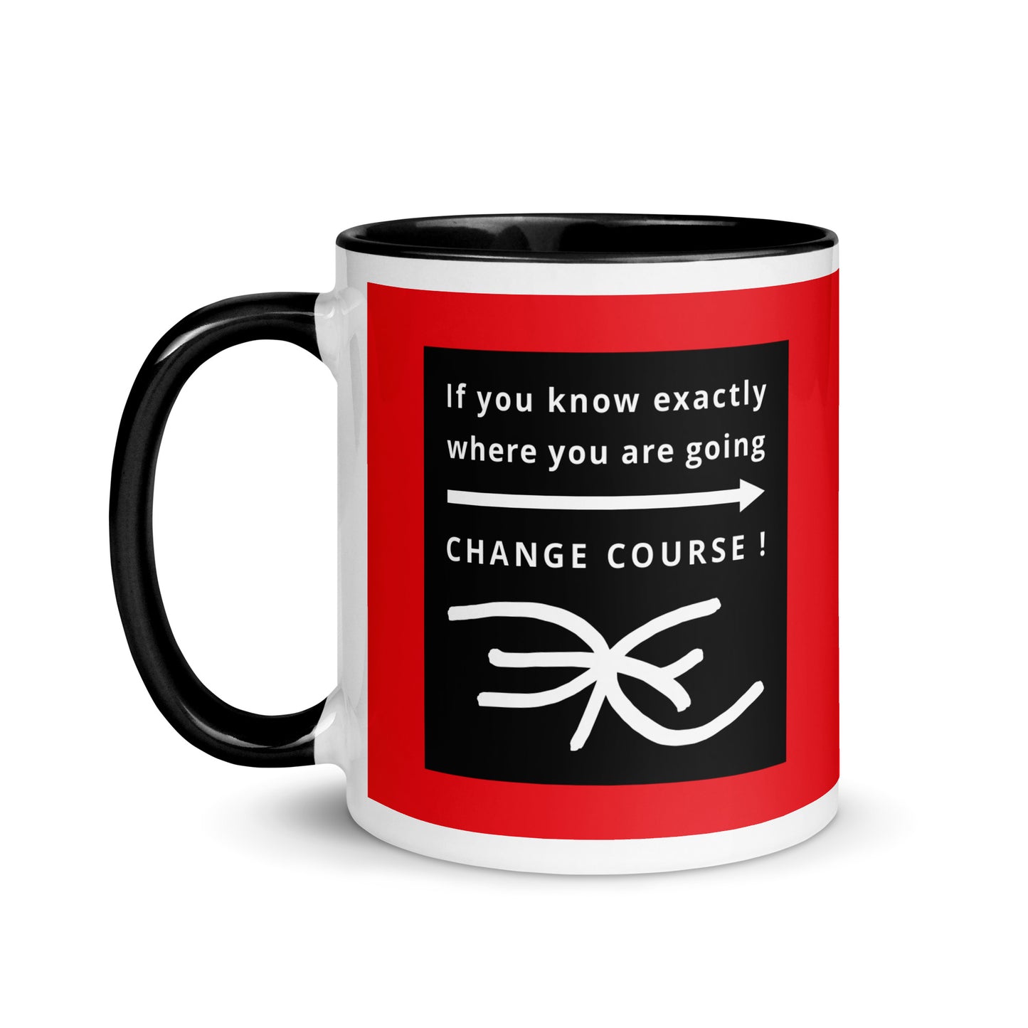 Mug with Color Inside (Reflections / Questions collection)