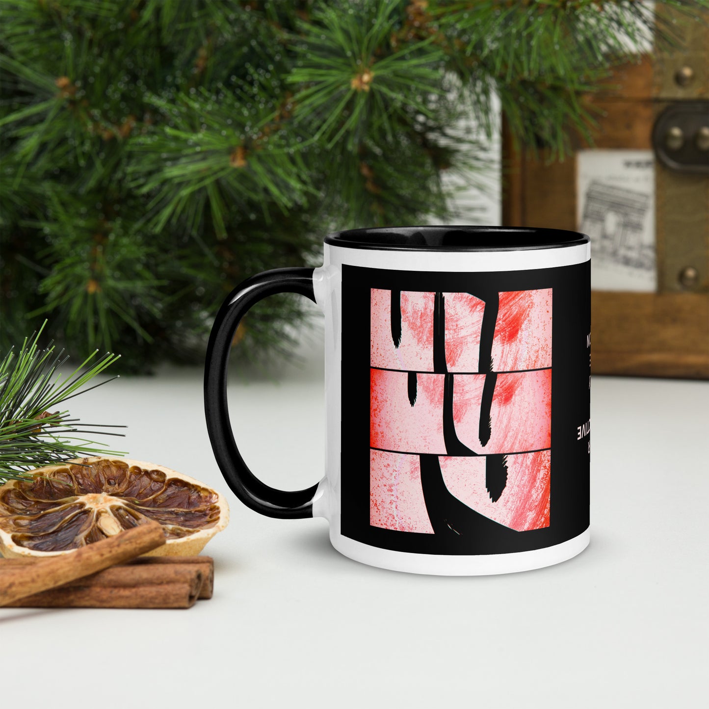 Mug with Color Inside (Abstract Chic collection)