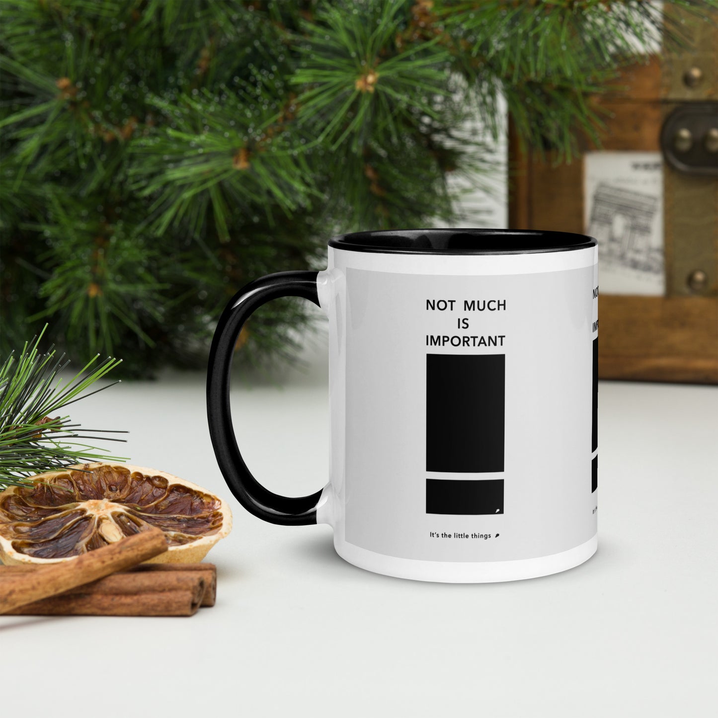 Mug with Color Inside (Reflections / Questions collection)