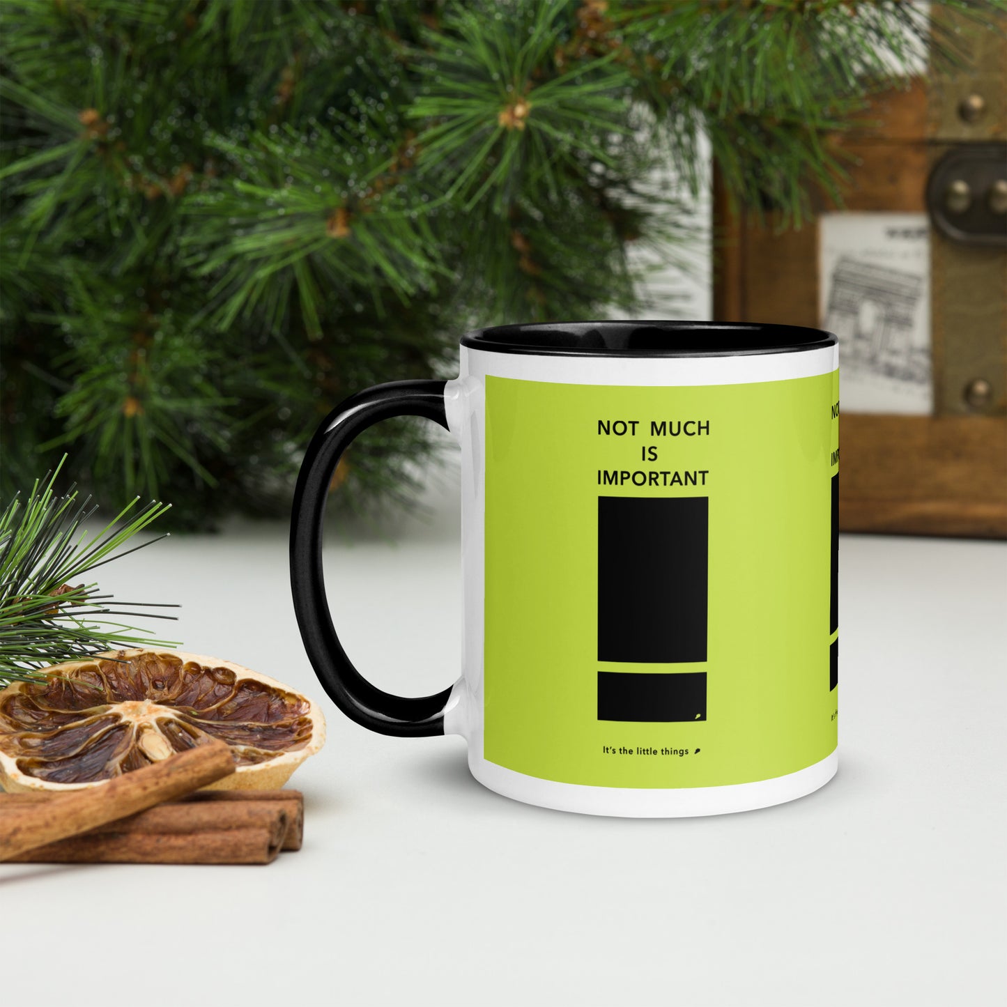 Mug with Color Inside (Reflections / Questions collection)