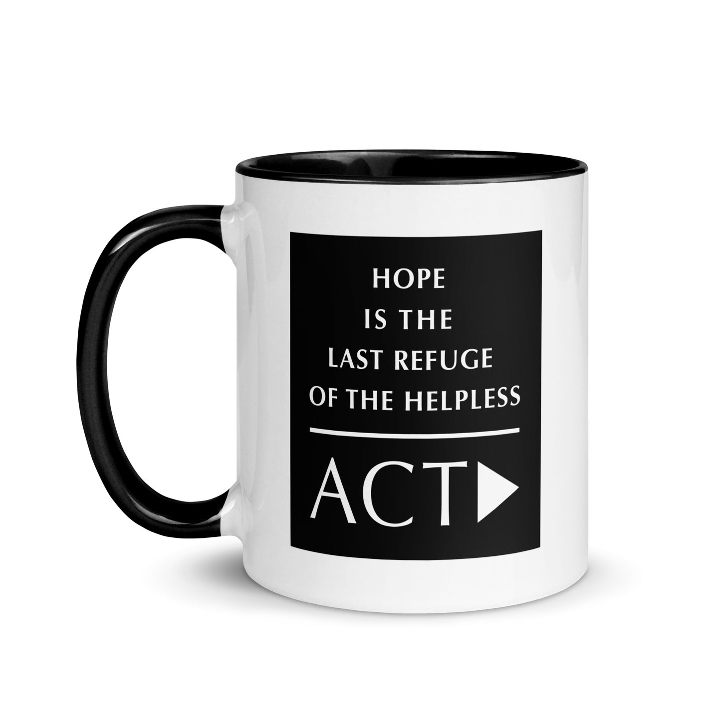 Mug with Color Inside (Reflections / Questions collection)