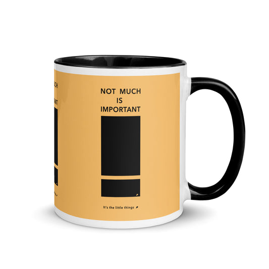 Mug with Color Inside (Reflections / Questions collection)