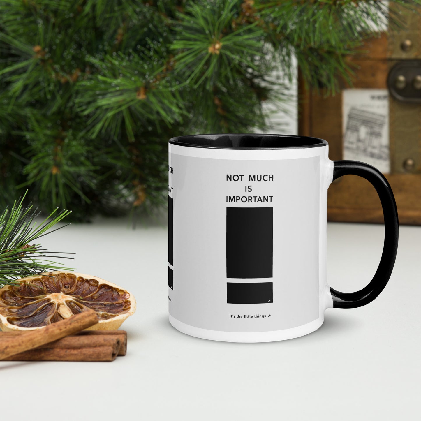 Mug with Color Inside (Reflections / Questions collection)