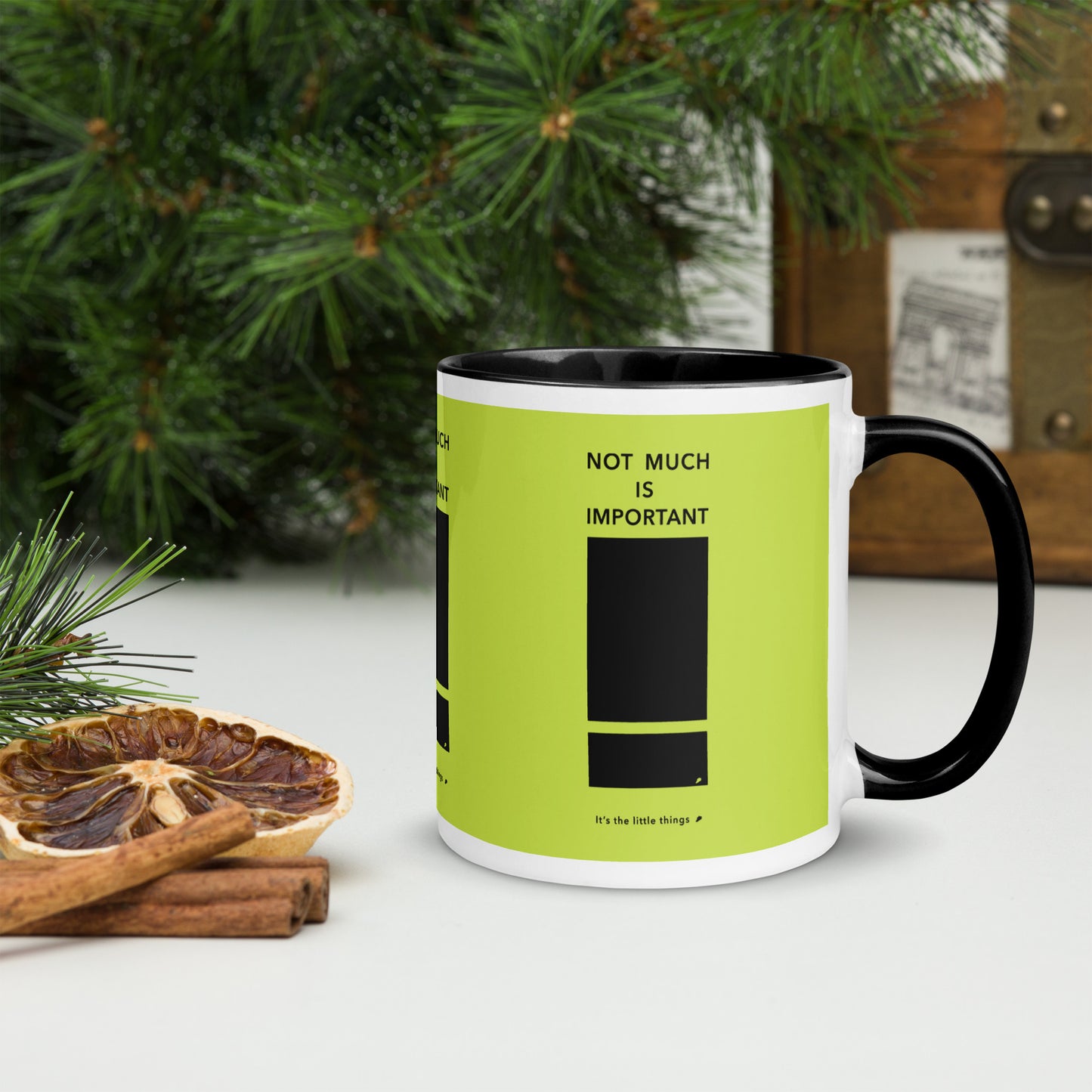 Mug with Color Inside (Reflections / Questions collection)