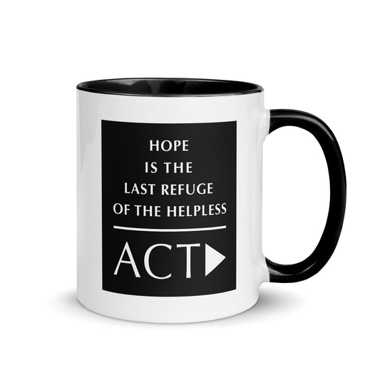 Mug with Color Inside (Reflections / Questions collection)