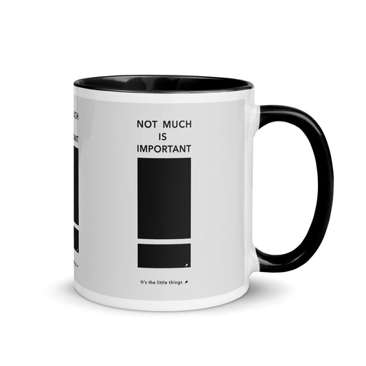 Mug with Color Inside (Reflections / Questions collection)