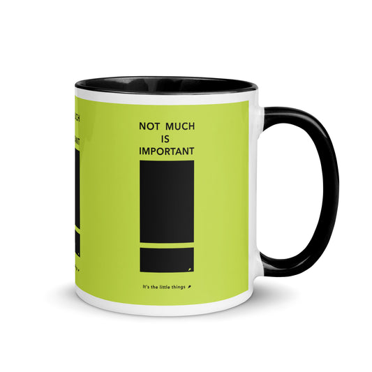 Mug with Color Inside (Reflections / Questions collection)