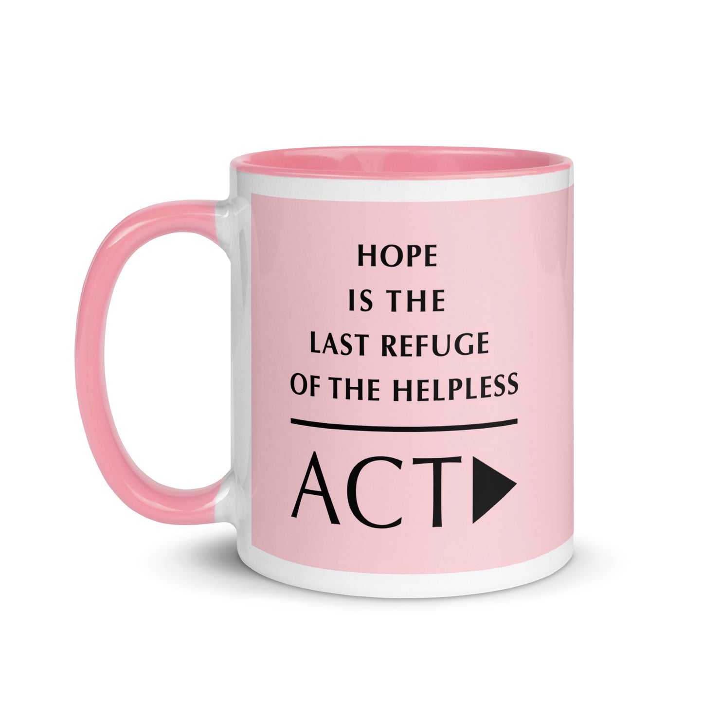Mug with Color Inside (Reflections / Questions collection)