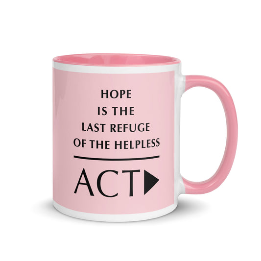 Mug with Color Inside (Reflections / Questions collection)