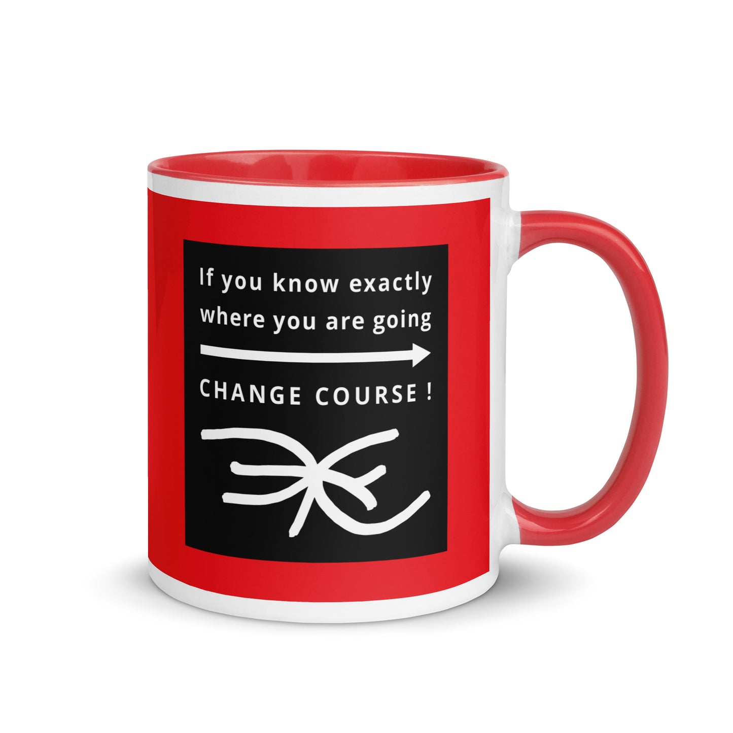 Mug with Color Inside (Reflections / Questions collection)