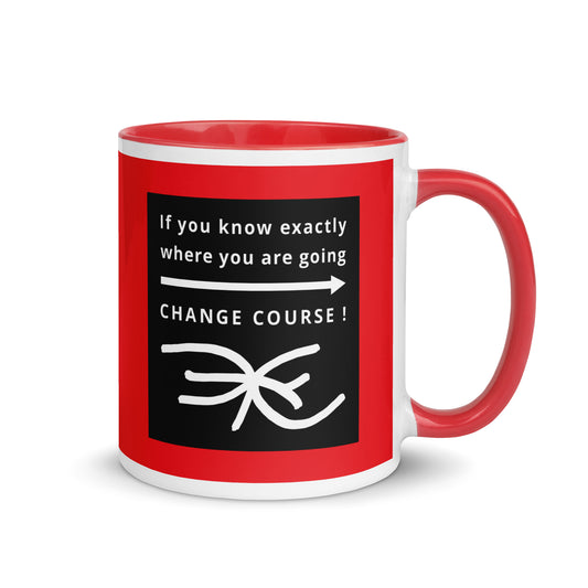Mug with Color Inside (Reflections / Questions collection)