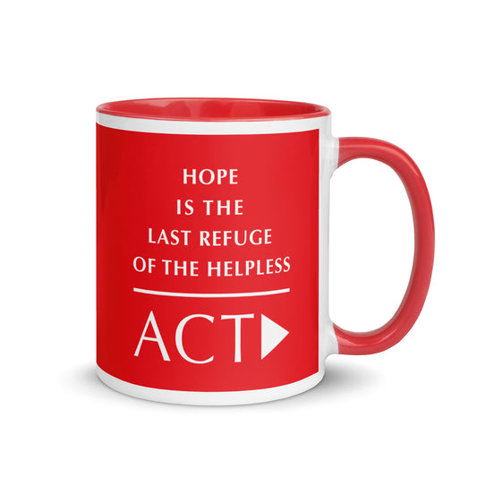 Mug with Color Inside (Reflections / Questions collection)