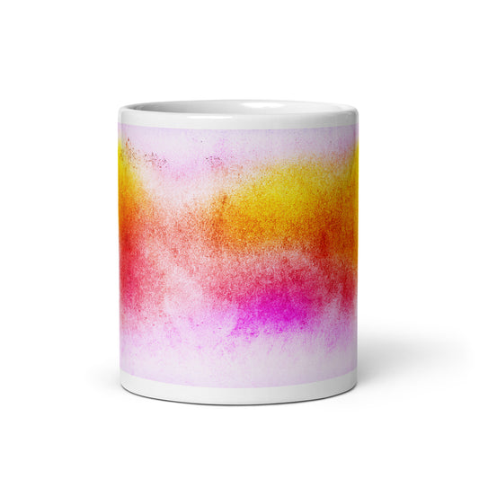 White glossy mug (Abstract Chic collection)