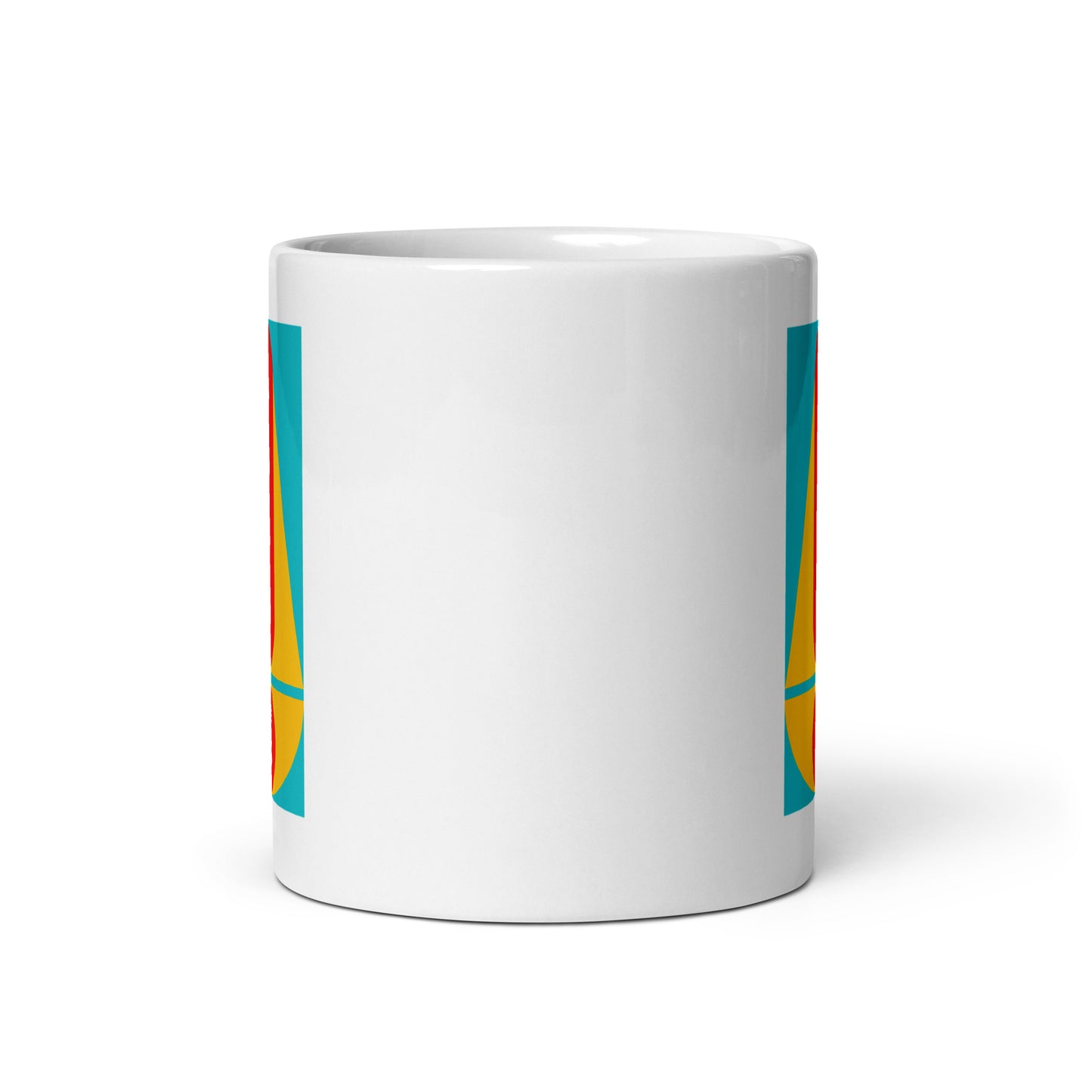 White glossy mug (Just For Fun collection)