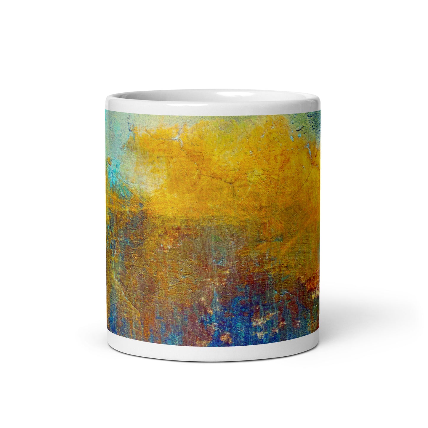 White glossy mug (Abstract Chic collection)