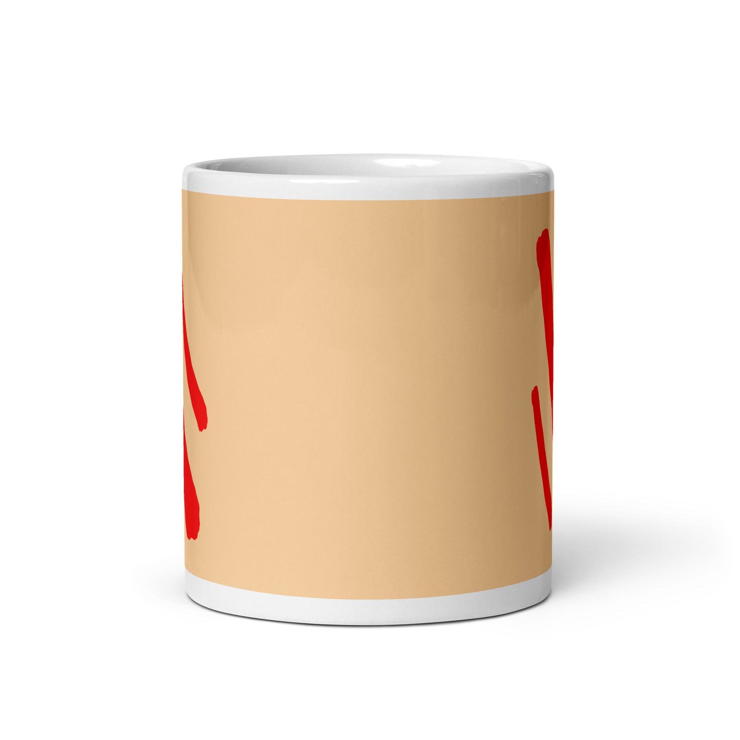 White glossy mug (Abstract Chic collection)