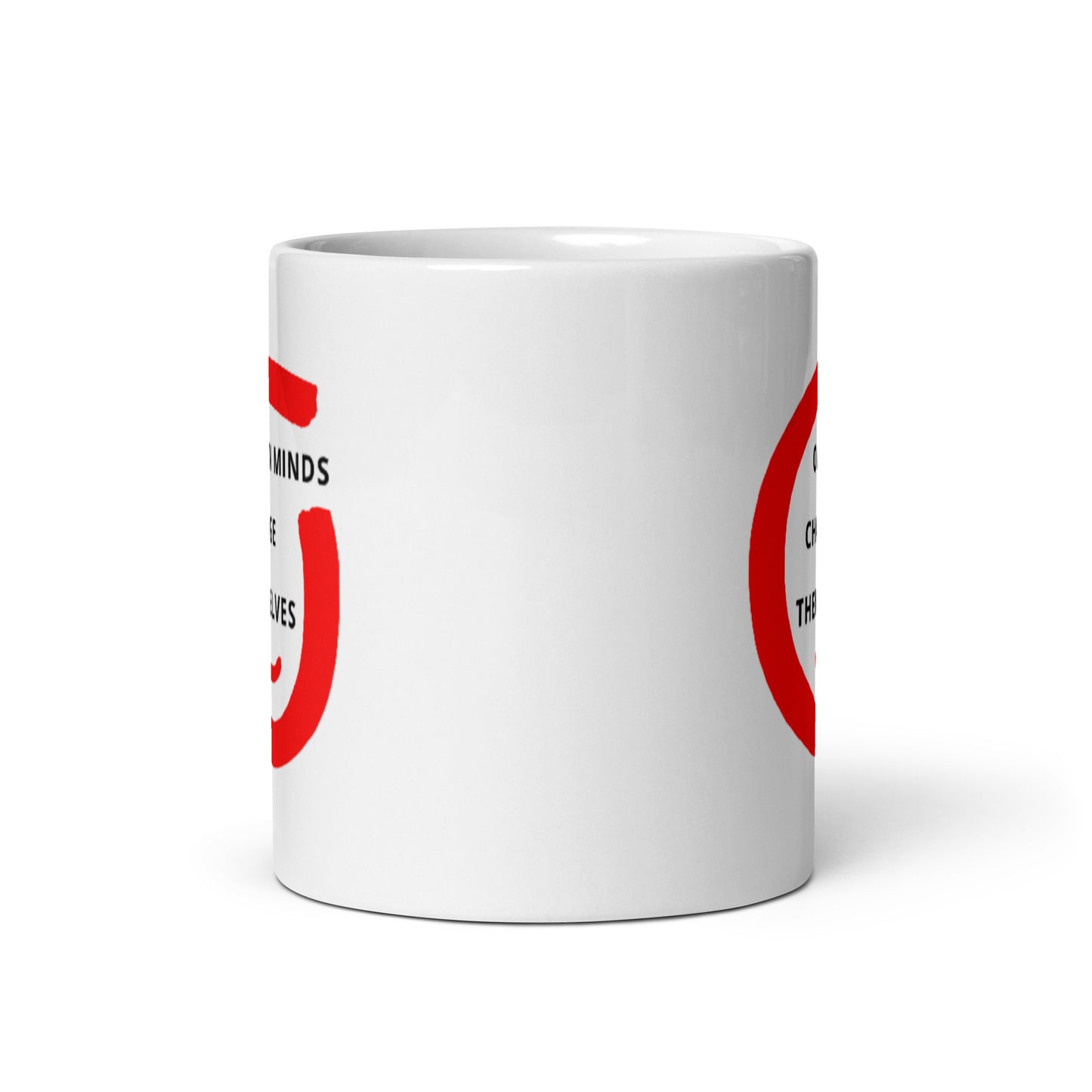 White glossy mug (Reflections / Questions collection)