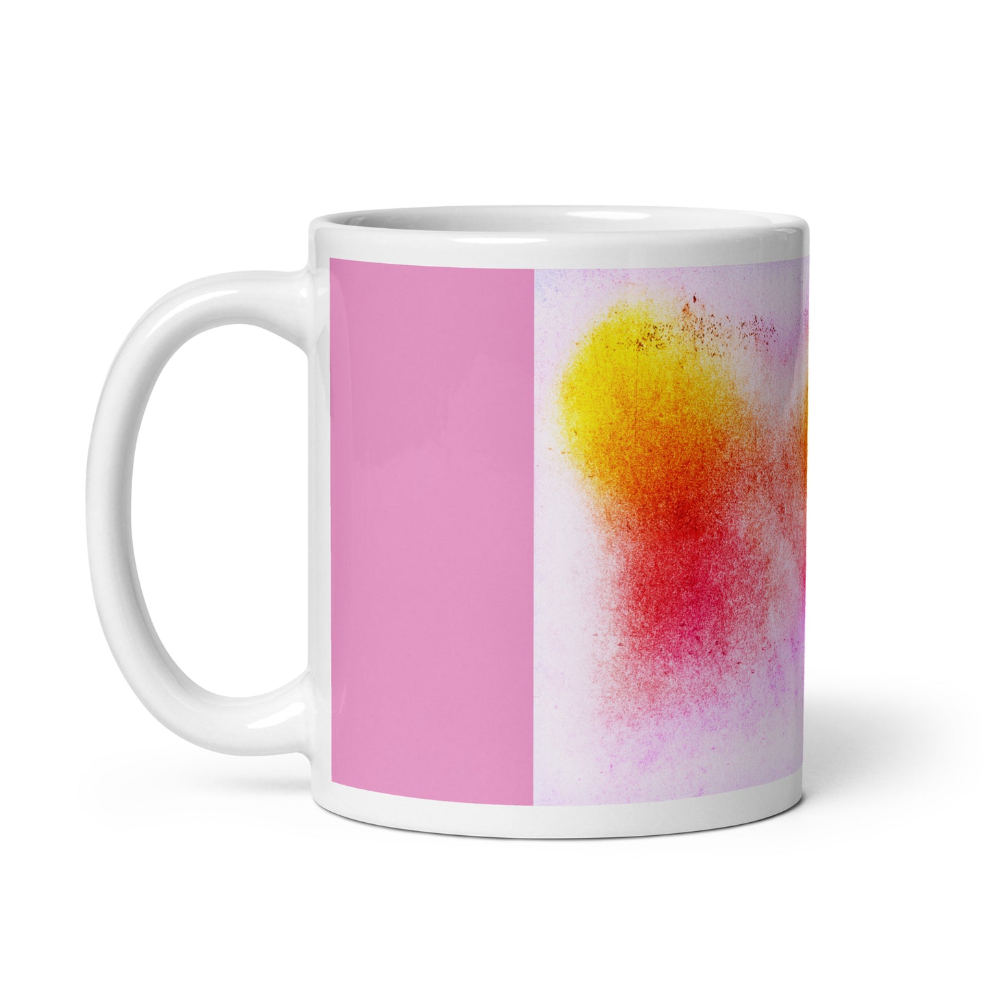 White glossy mug (Abstract Chic collection)