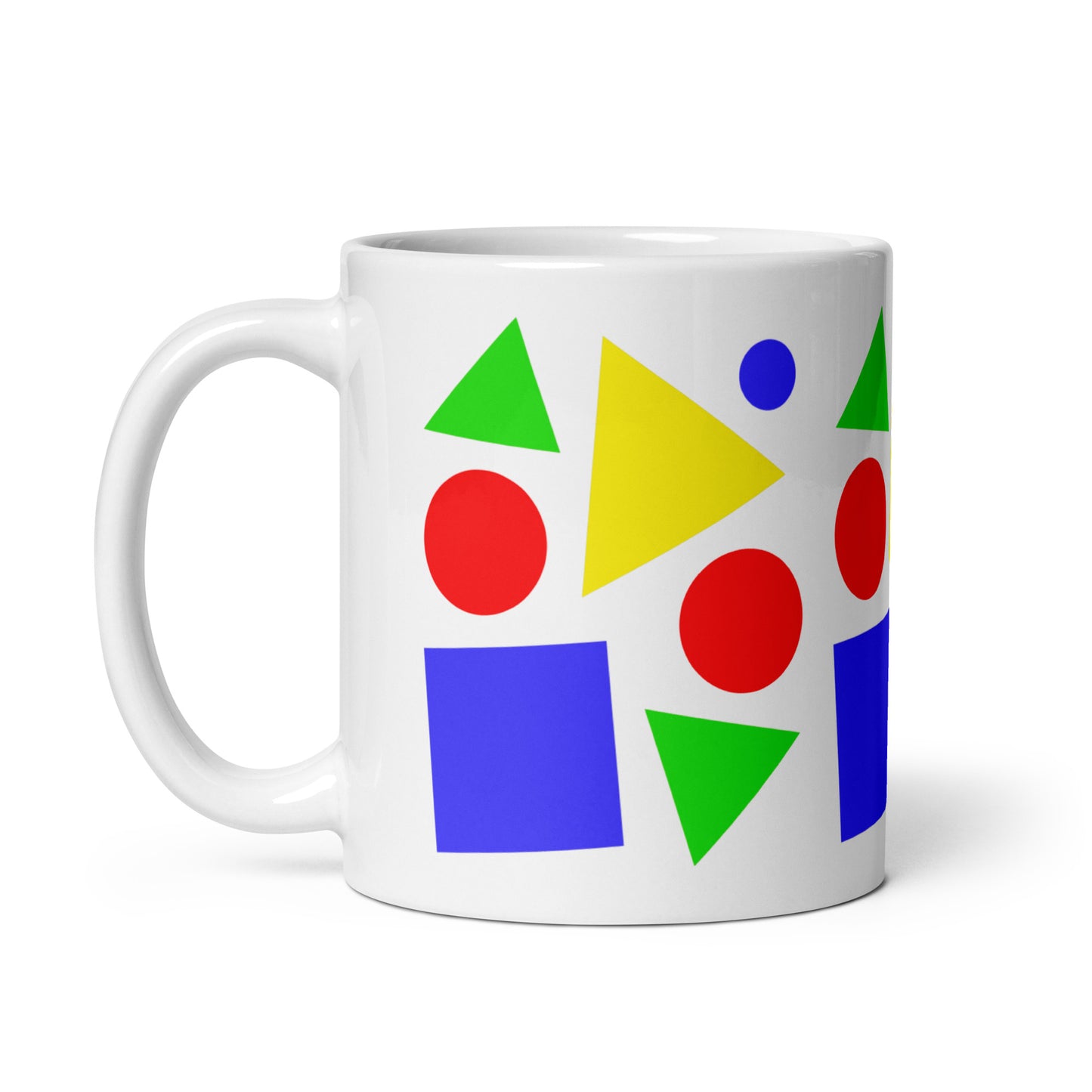 White glossy mug (Abstract Chic collection)