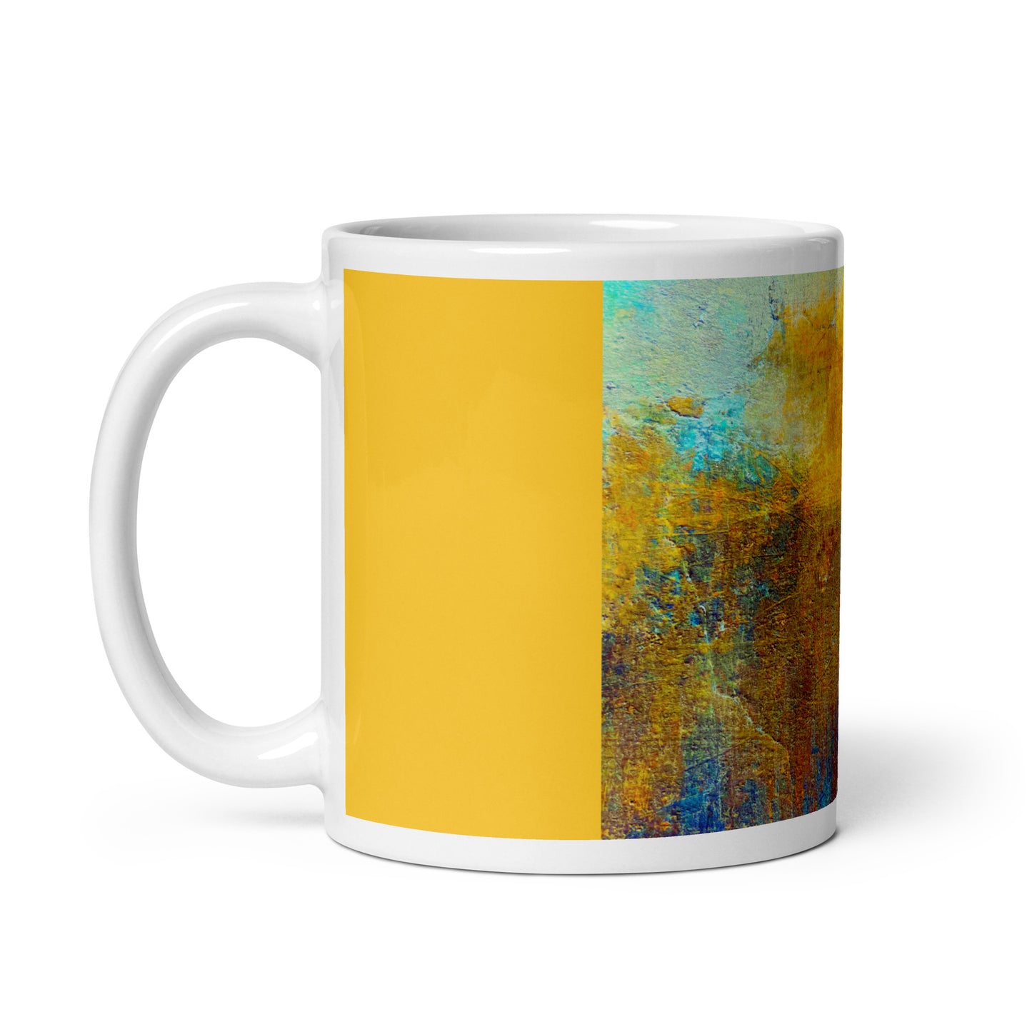 White glossy mug (Abstract Chic collection)