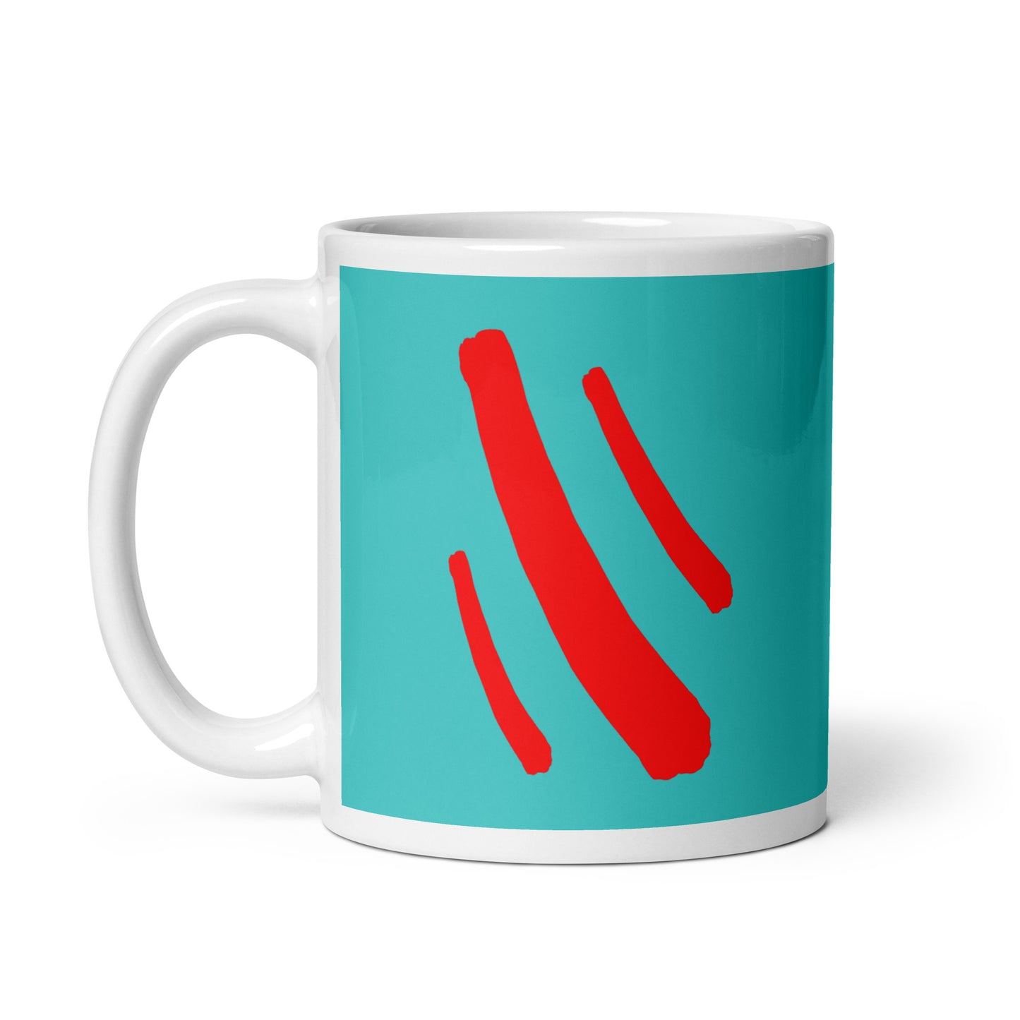 White glossy mug (Abstract Chic collection)