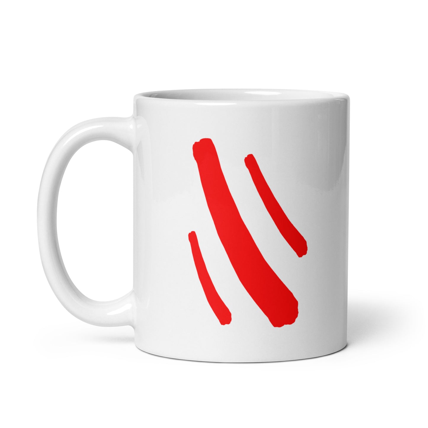 White glossy mug (Abstract Chic collection)