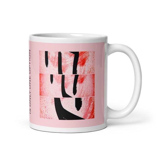 White glossy mug (Abstract Chic collection)