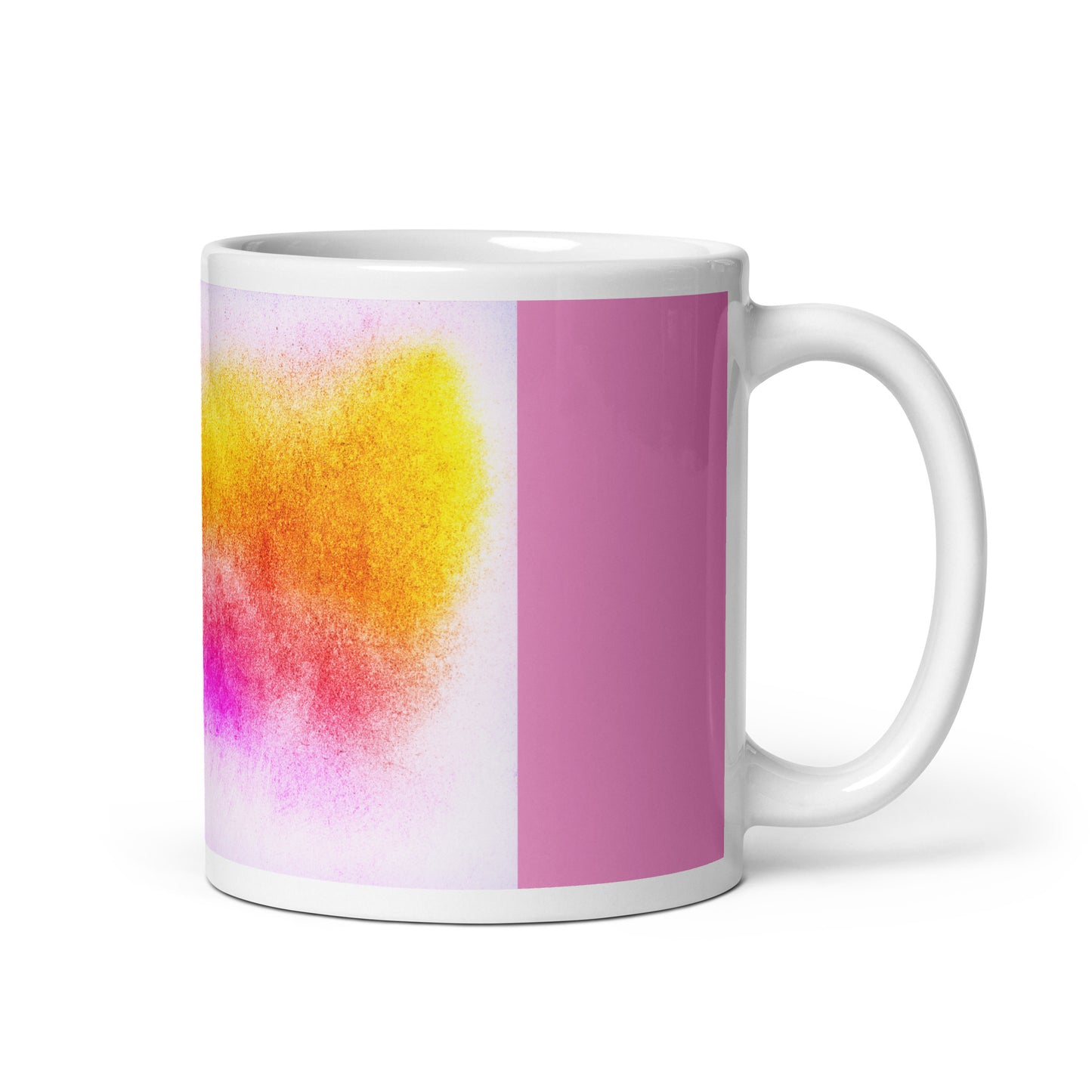 White glossy mug (Abstract Chic collection)