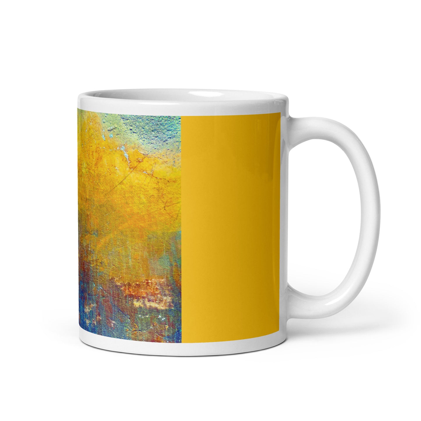 White glossy mug (Abstract Chic collection)