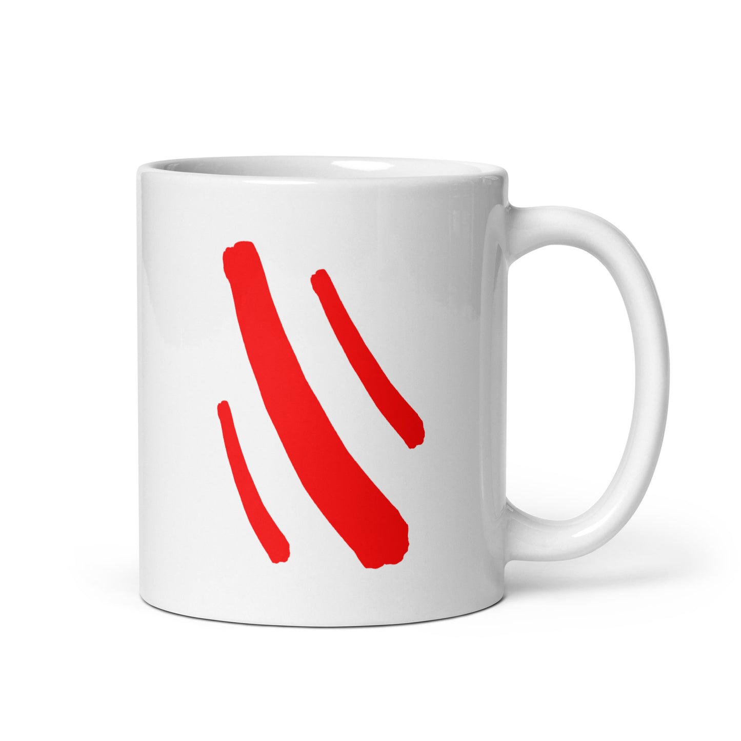 White glossy mug (Abstract Chic collection)