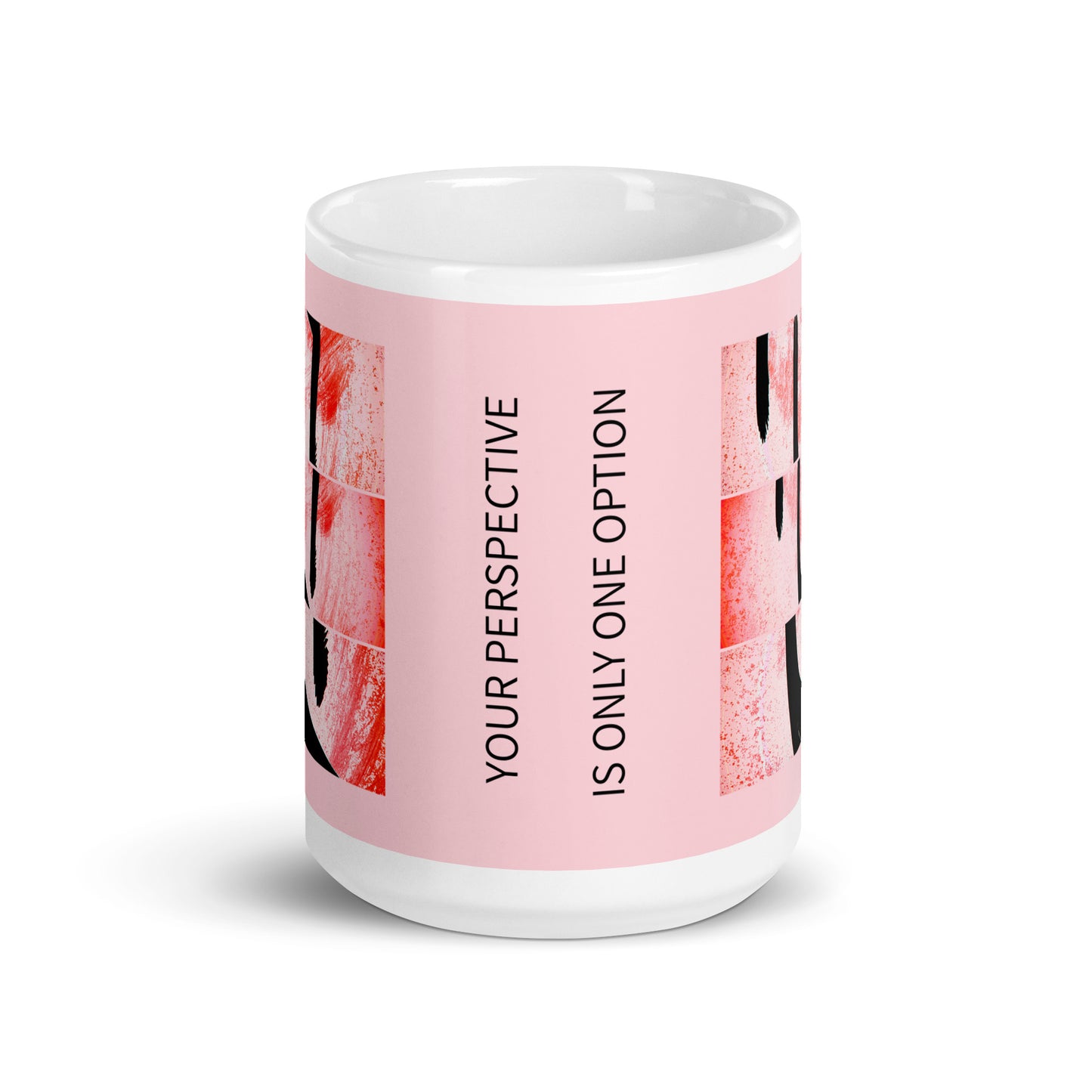 White glossy mug (Abstract Chic collection)