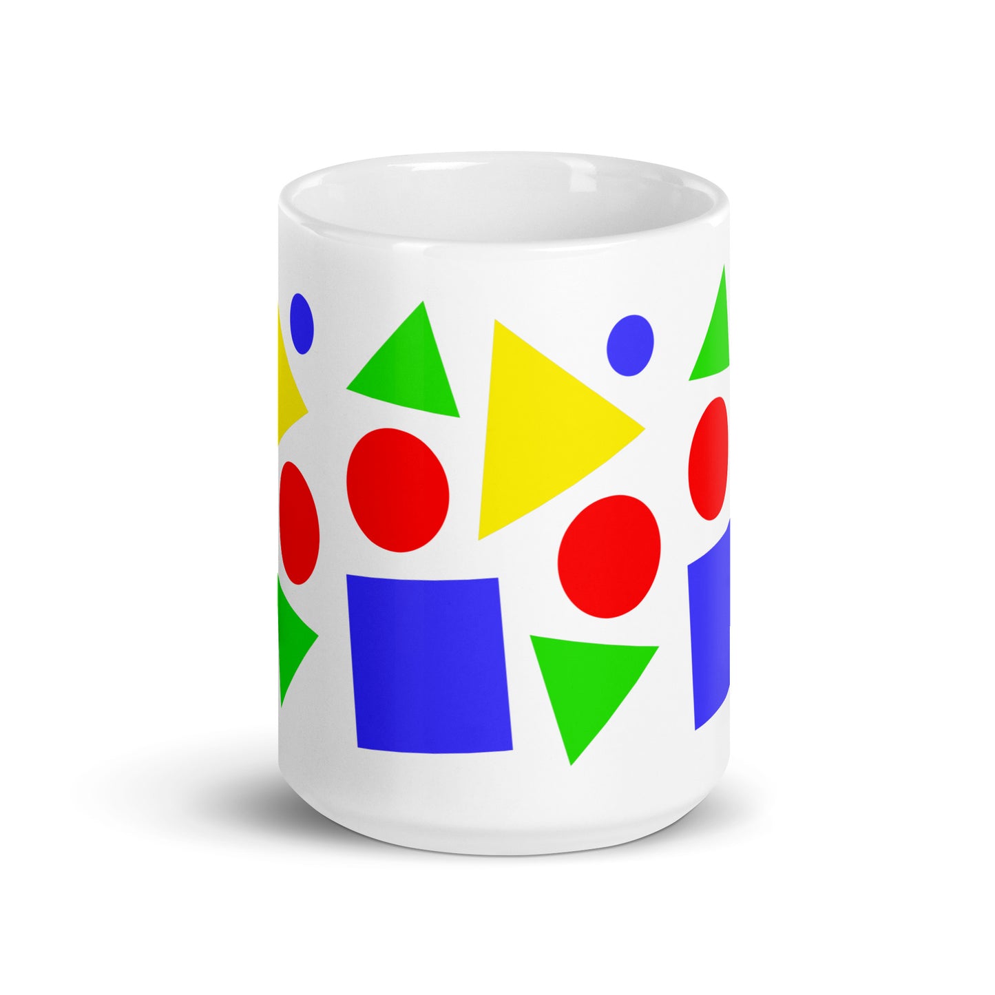 White glossy mug (Abstract Chic collection)