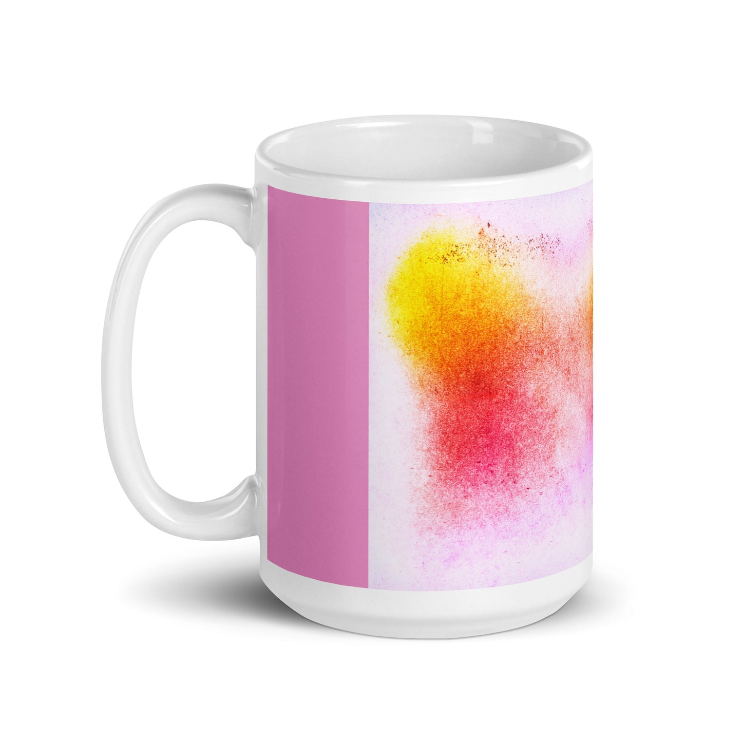 White glossy mug (Abstract Chic collection)