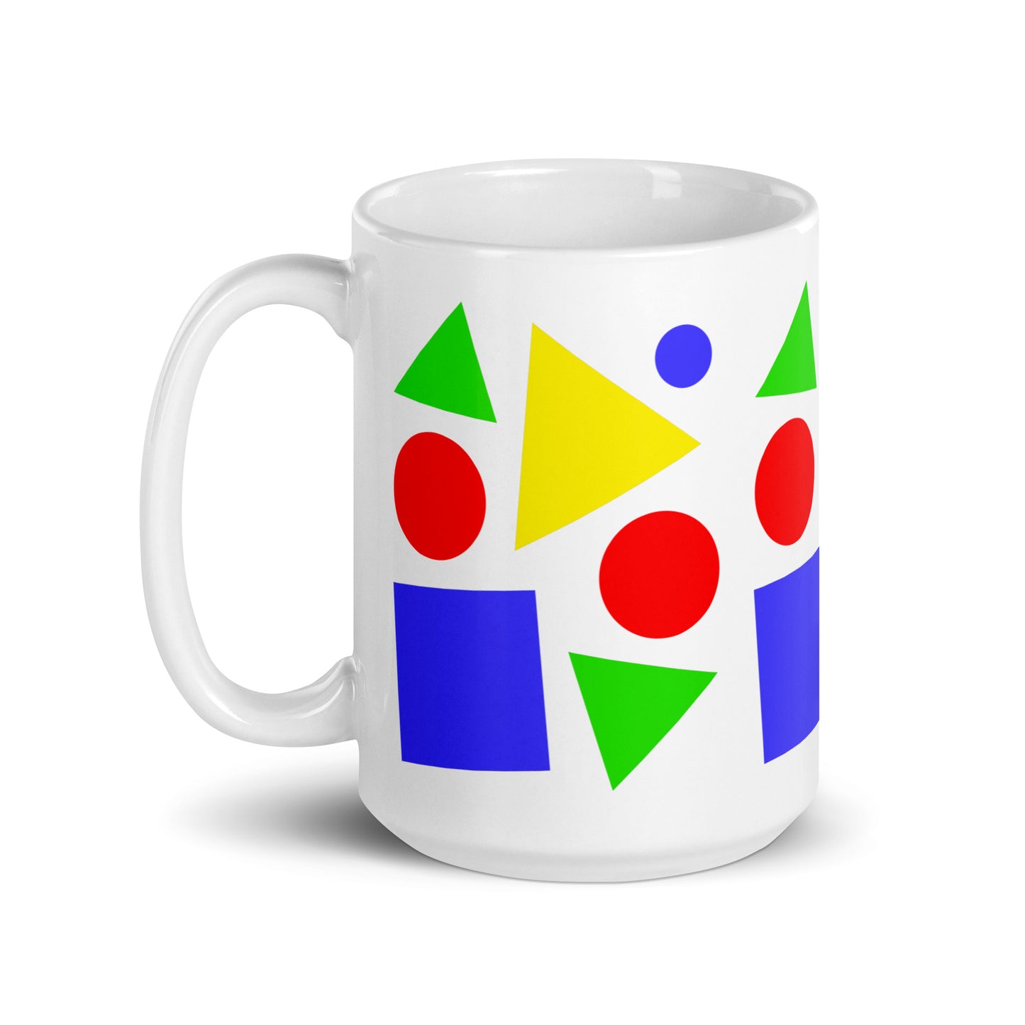 White glossy mug (Abstract Chic collection)