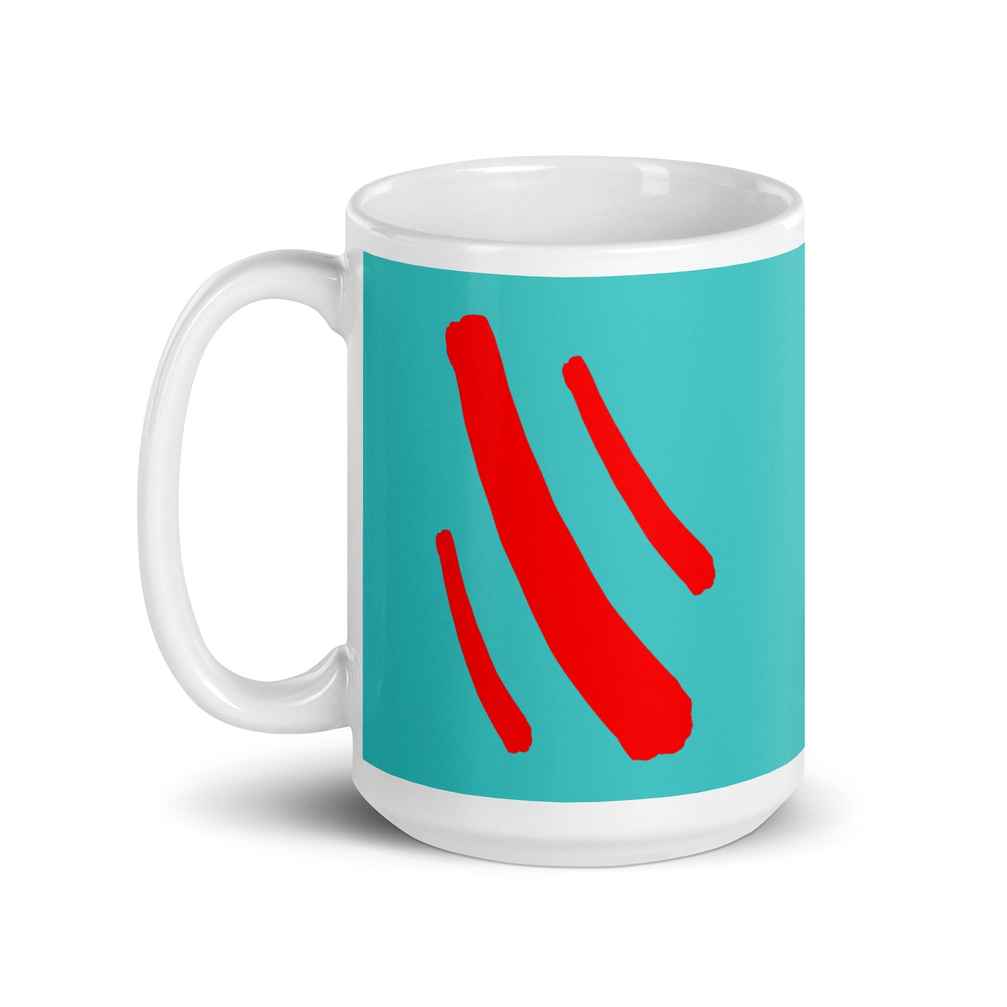 White glossy mug (Abstract Chic collection)