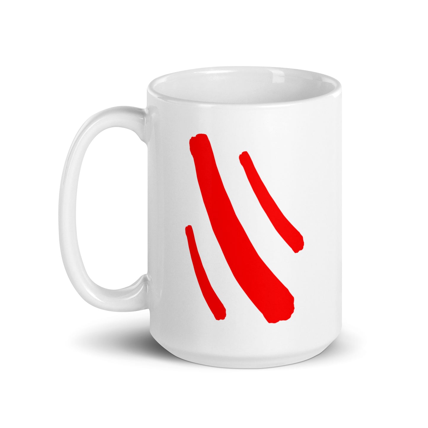 White glossy mug (Abstract Chic collection)