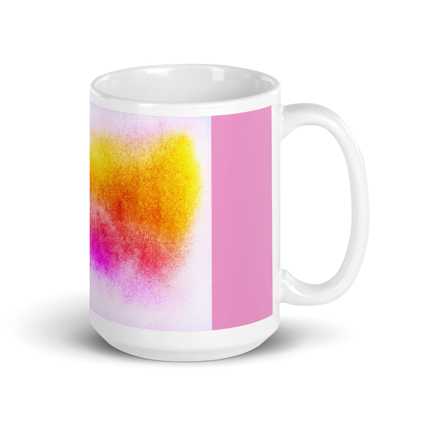 White glossy mug (Abstract Chic collection)