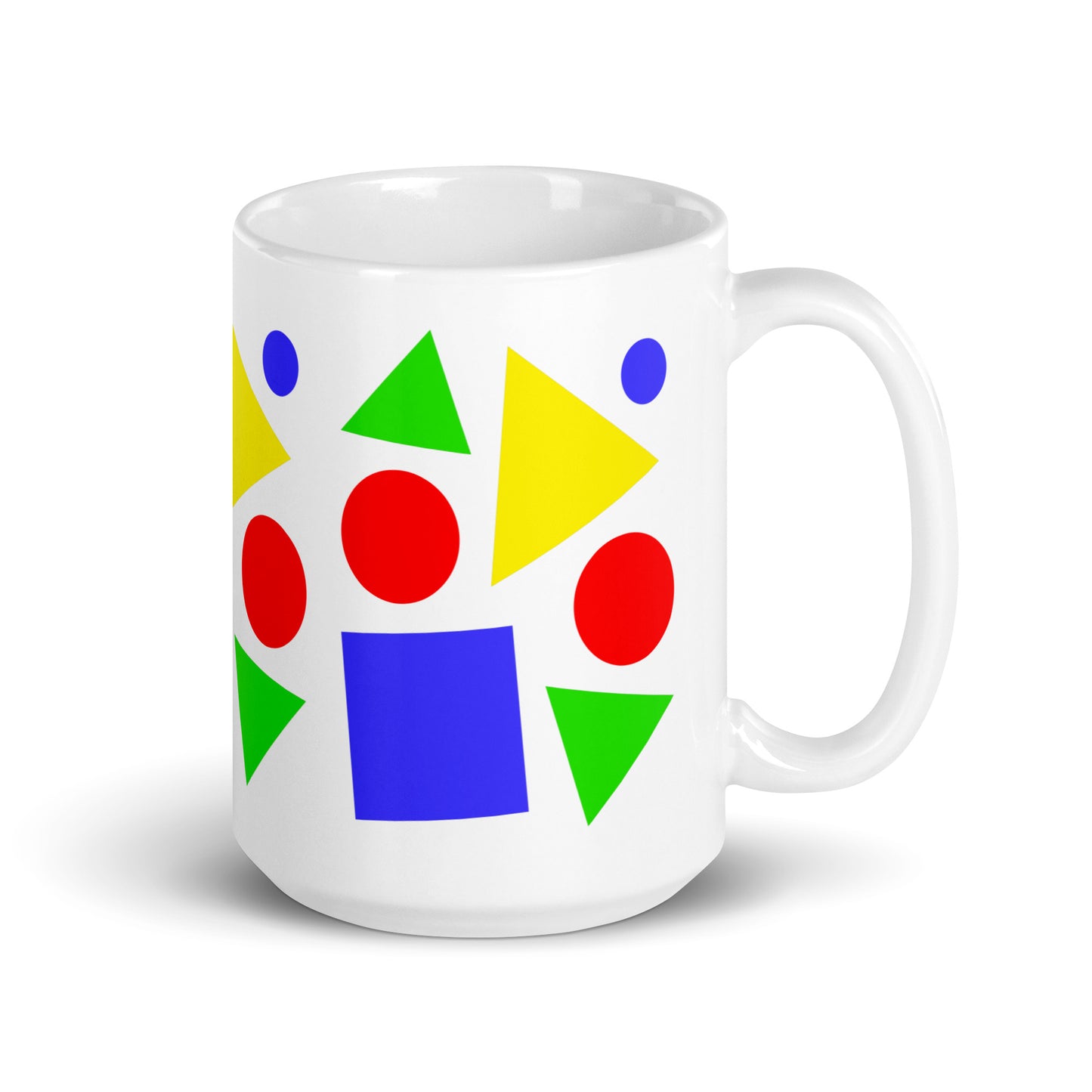 White glossy mug (Abstract Chic collection)