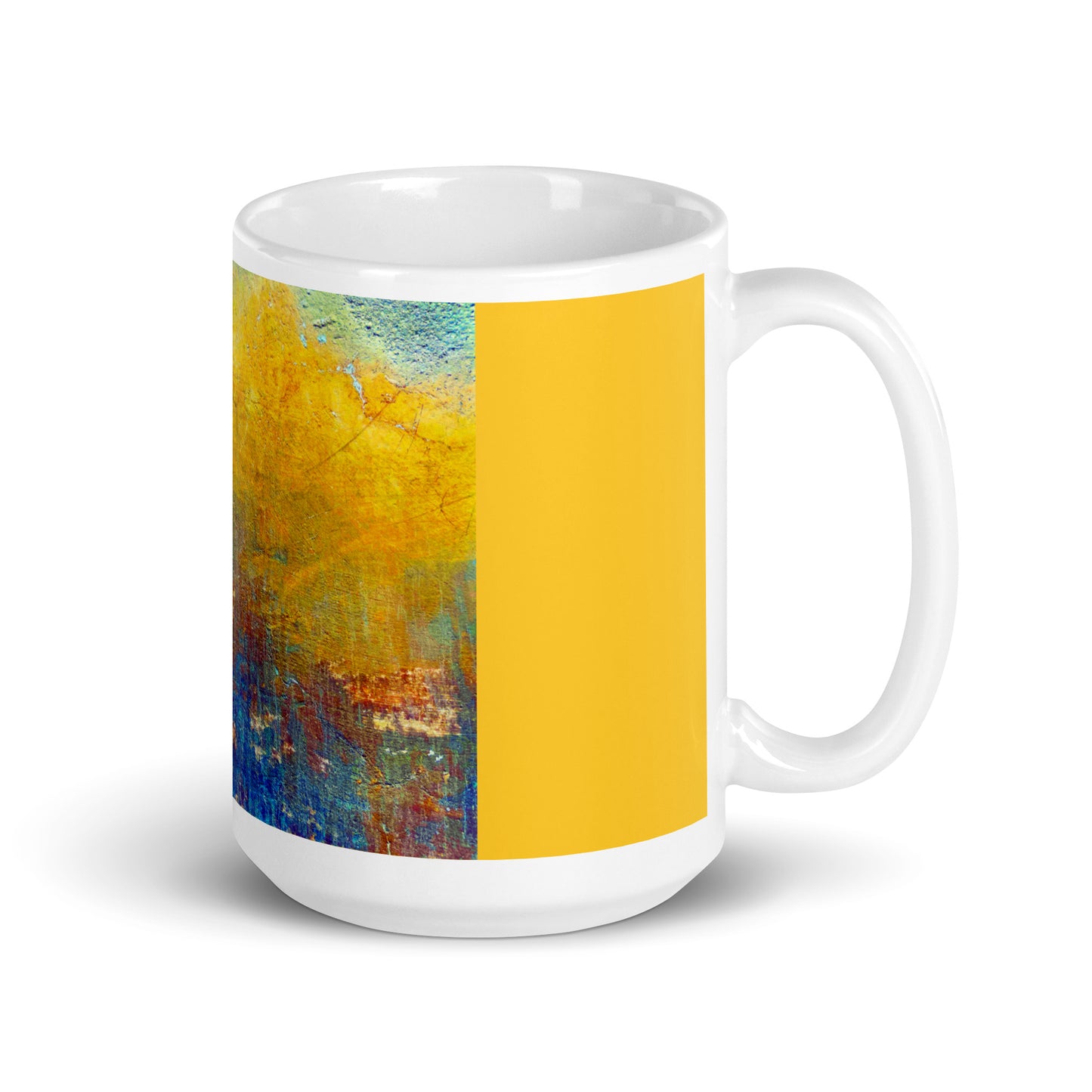 White glossy mug (Abstract Chic collection)