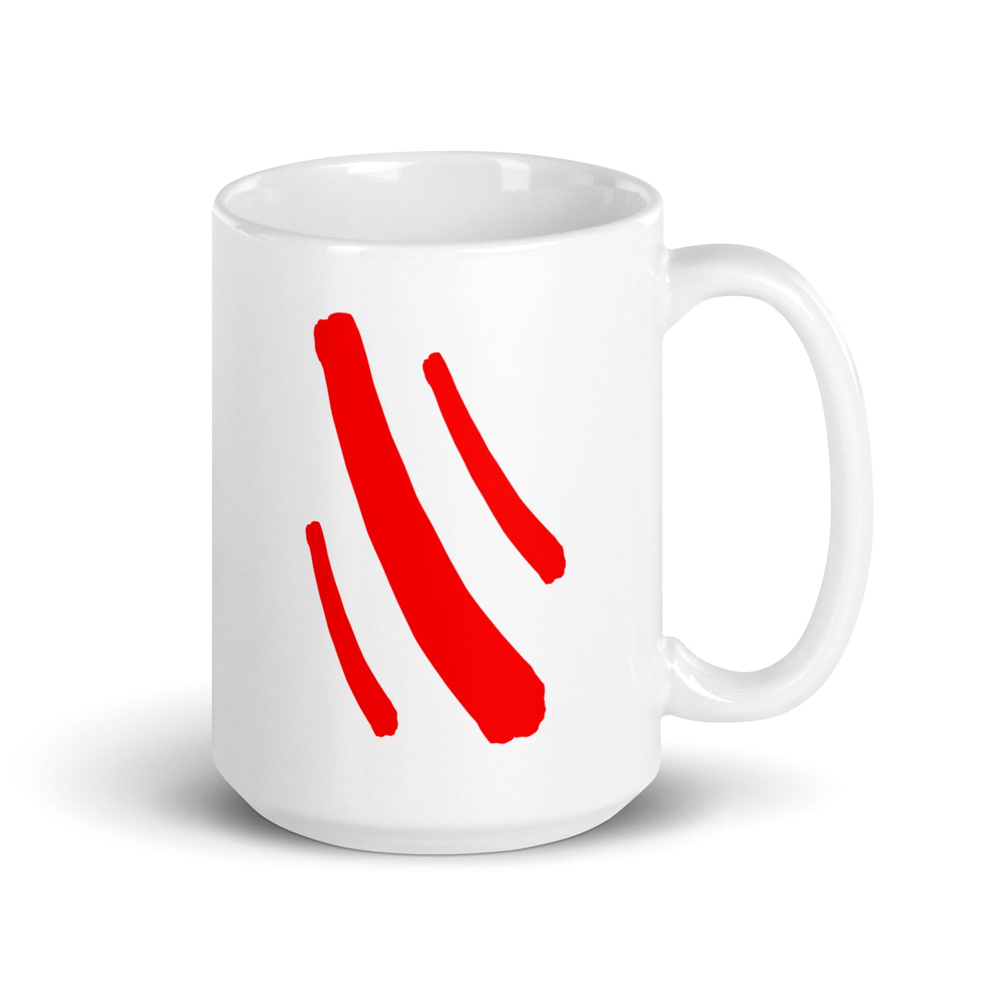 White glossy mug (Abstract Chic collection)